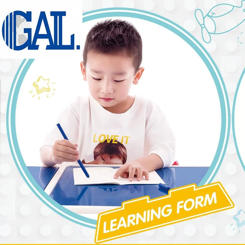 Funny Creative building mega blocks toys table plastic children playing learning block table