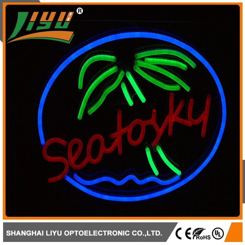 Высокое качество направленного неоновый свет письма