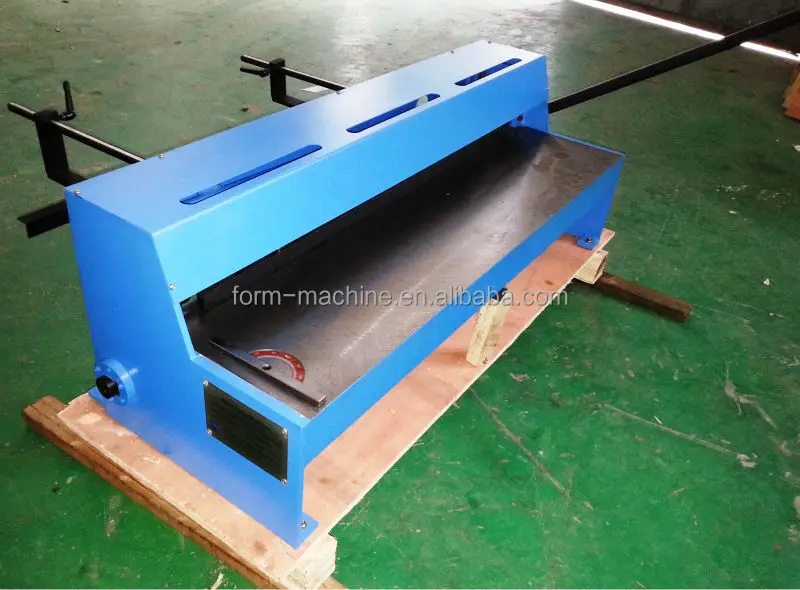 Desktop Hand Guillotine shear Hand Operated Shear Hand Sheet metal Shear BQ01-1.25*1050