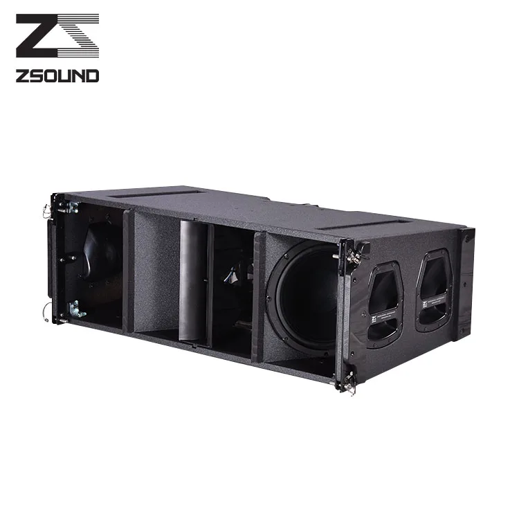 
ZSOUND professional audio dj dual 12inch 3way line array sound system speakers 