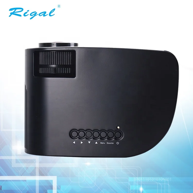 RD-805B Mini Projector 50W Portable  1080p LED Micro Projector from Rigal