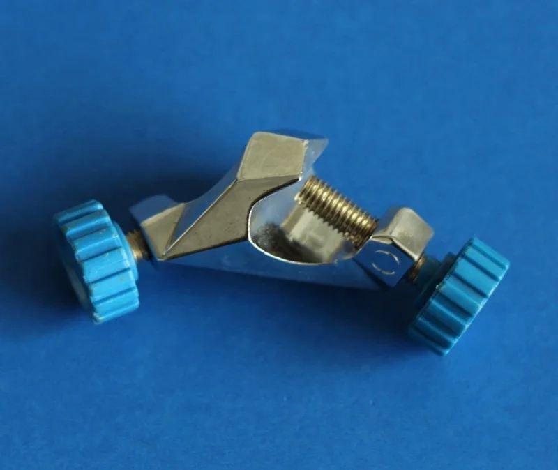 Zinc alloy Right angle lab clamp holder bosshead boss head cross clamp for 4~16mm rods