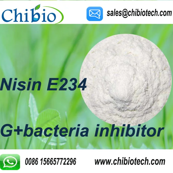 
Factory supply Natural Preservative Nisin e234 for Food/Beverage/Cosmetics 