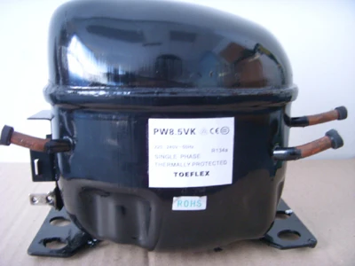 Toeflex R134a HBP Refrigeration Motor Hermetical Compressor for Home Cooler Air Conditioner