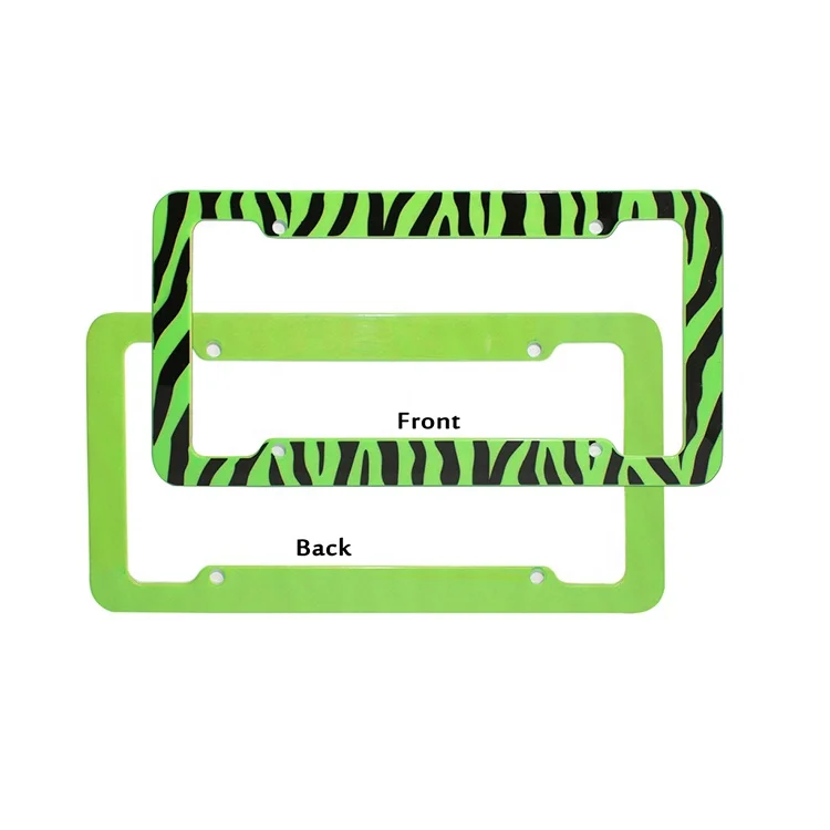 High Quality Custom Logo Plastic Car License Plate Holder/Cover/Frame License Plate Case For Promotion Advertising