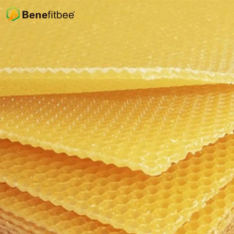 Premium Quality 100% Natural Honeycomb Beeswax Sheets Beeswax Foundation Sheet For Beekeepers