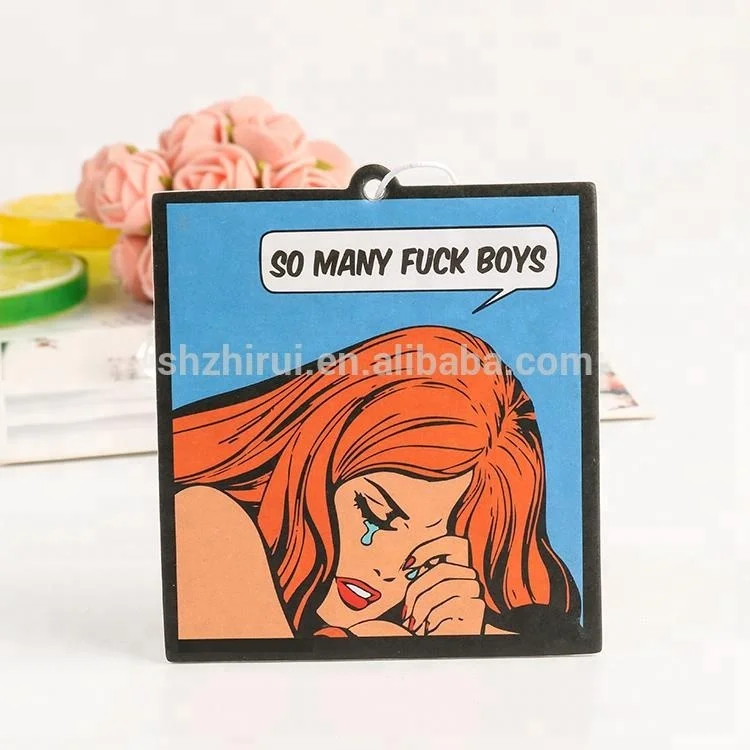 Недорогой ароматический парфюм на заказ подвесной бумажный автомобильный освежитель воздуха