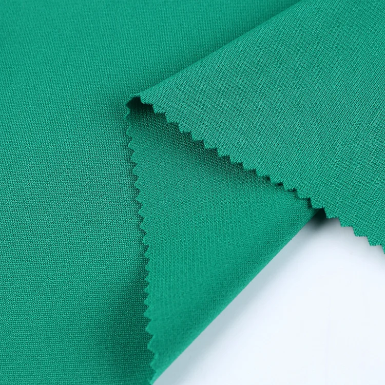 Good quality green home ponti roma jersey interlock knit fabrics