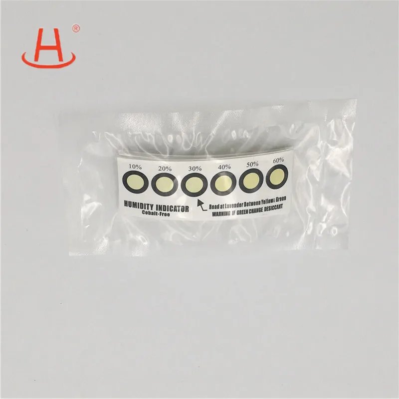 Шесть точек лист индикатор влажности