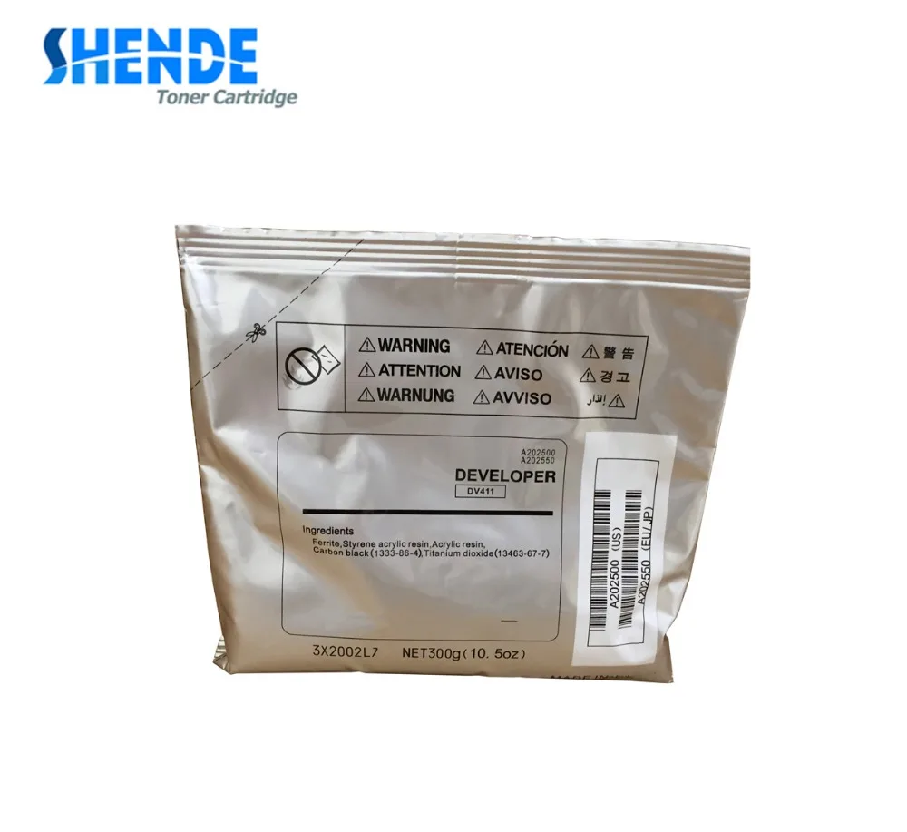 original copier developer dv411 for konica minolta Bizhub 223/283/363/423/7828