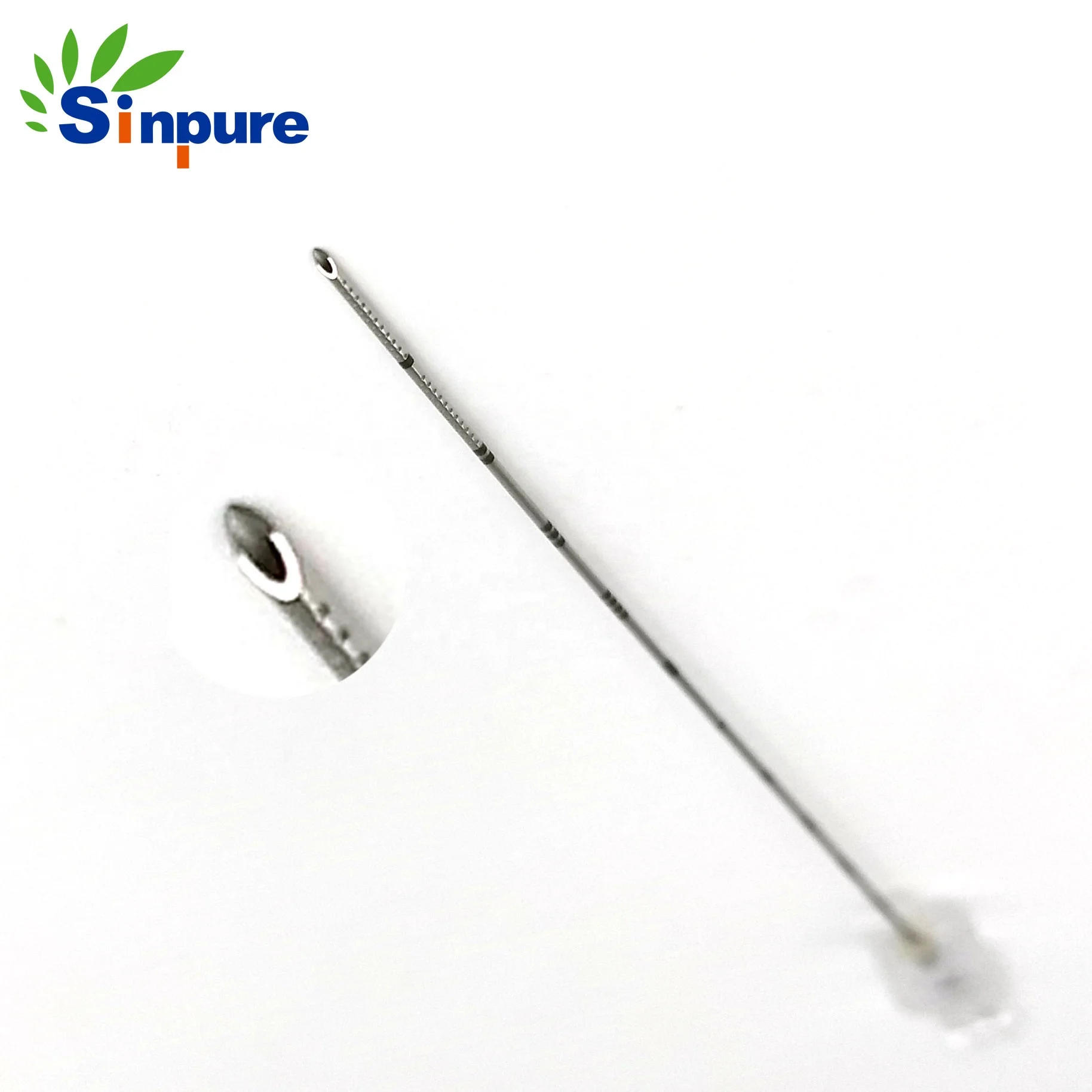 Customized stainless steel Disposable Chiba biopsy needle trocar pleural biopsy needle