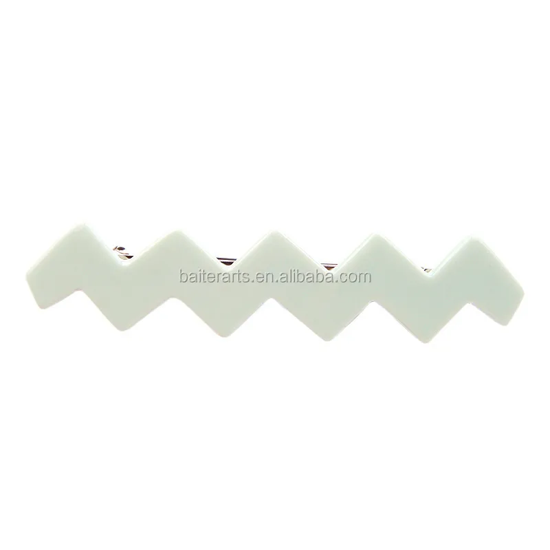 Elegant Simple Style Acrylic Hair Clips Accessories Cellulose Acetate Wave Hair Barrettes
