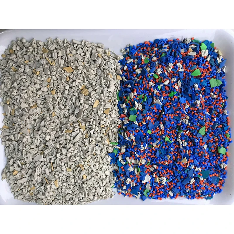 Электростатический сепаратор для переработки отходов пластика