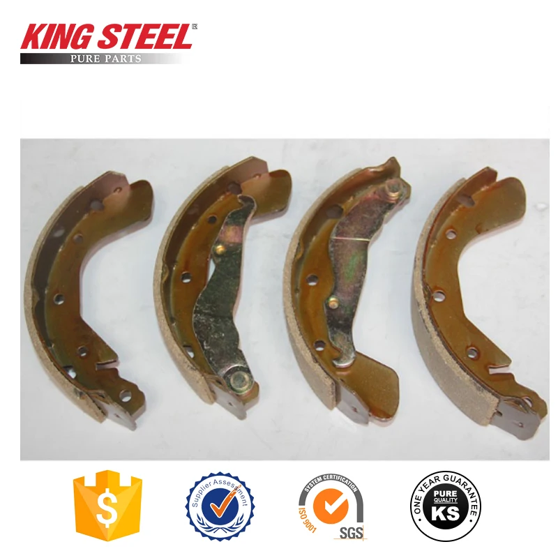 KINGSTEEL High Quality OEM 96226110 Car Parts bajaj Auto Brake Shoes For Chevrolet lanos