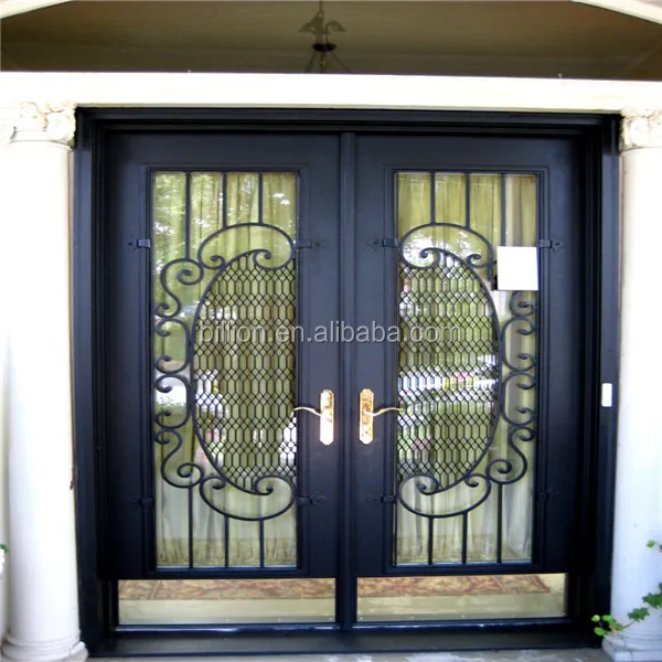 Black Iron Door Pull