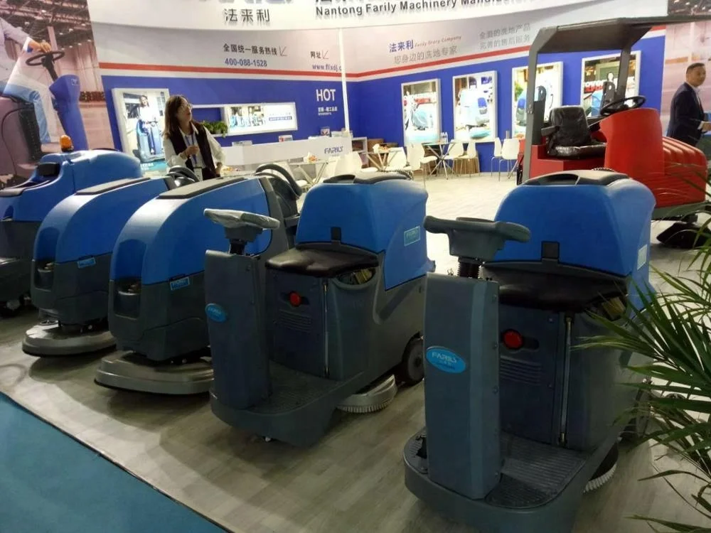 Высокое качество езды на небольшого размера поломоечная машина для уборки полов машине моющей пол