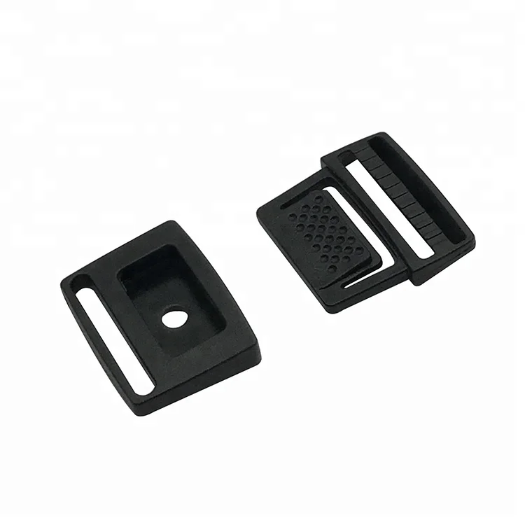 Wholesale Small Safety Bag Parts Accessories Plastic Insert Strap Customized Plastic Belt Buckle Cam Buckle