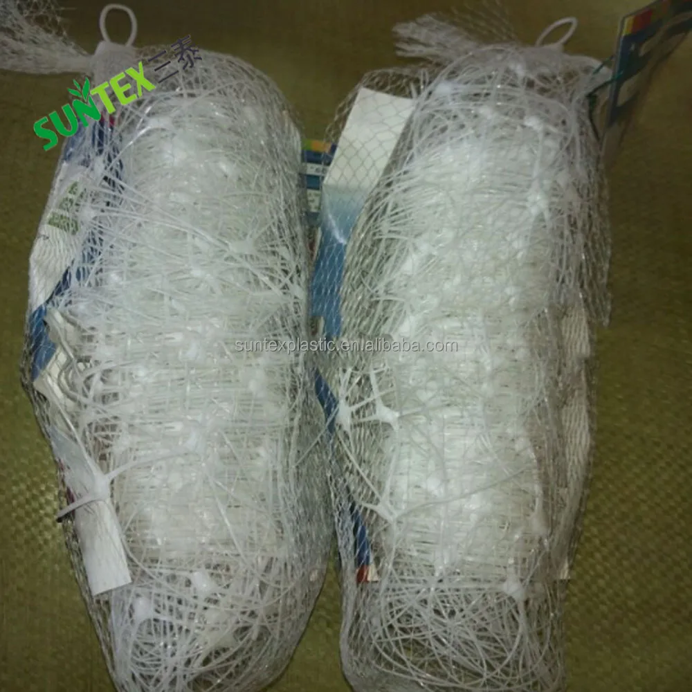 Полипропиленовая экструдированная сетка для поддержки растений, белая сетка 15 см, размер отверстия, сетка для цветочных бобов