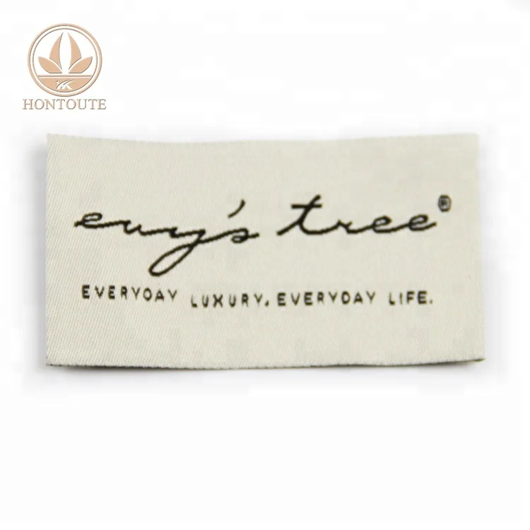 Customized Cheap Price Clothing Design Appereal Woven Label