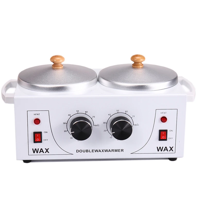 1000ML Paraffin Waxing Heater  double Pot Hair Remover Electric Large Wax Warmer For  Body Spa Salon