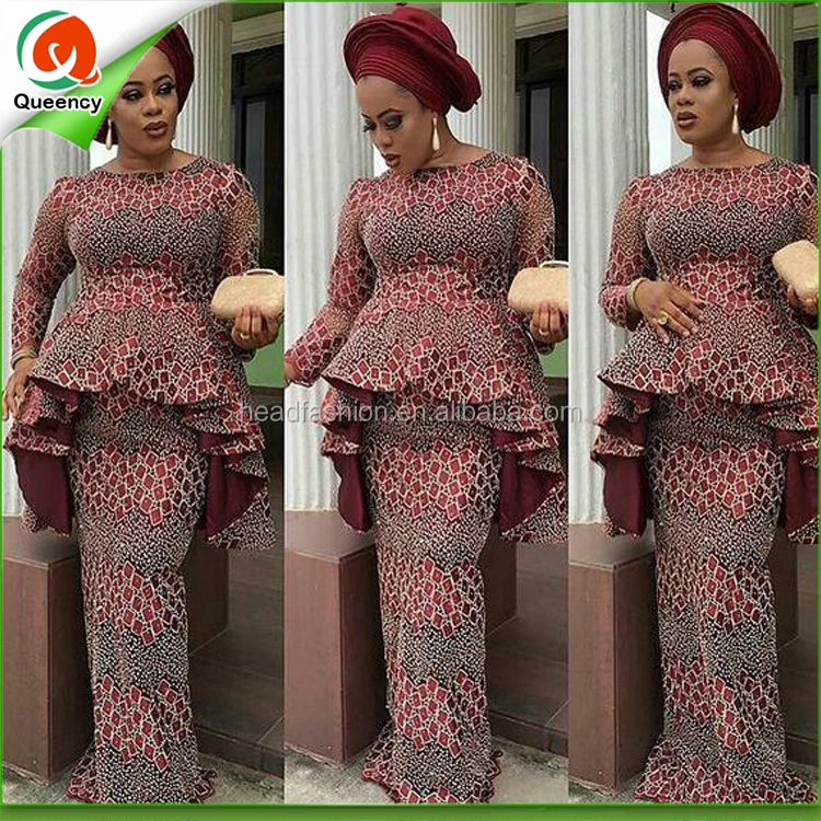 NQ395 Queency New Popular Design African Dress Style Purple Stones French Lace Fabric Dubai