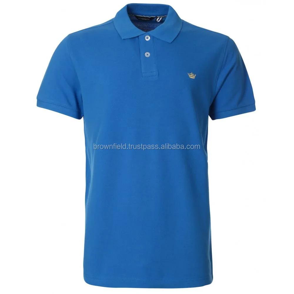 Customize Bangladesh Manufacturer Wholesale Short Sleeve Chest Embroidery PK Polo Shirt Good Quality Branded Polo For Men