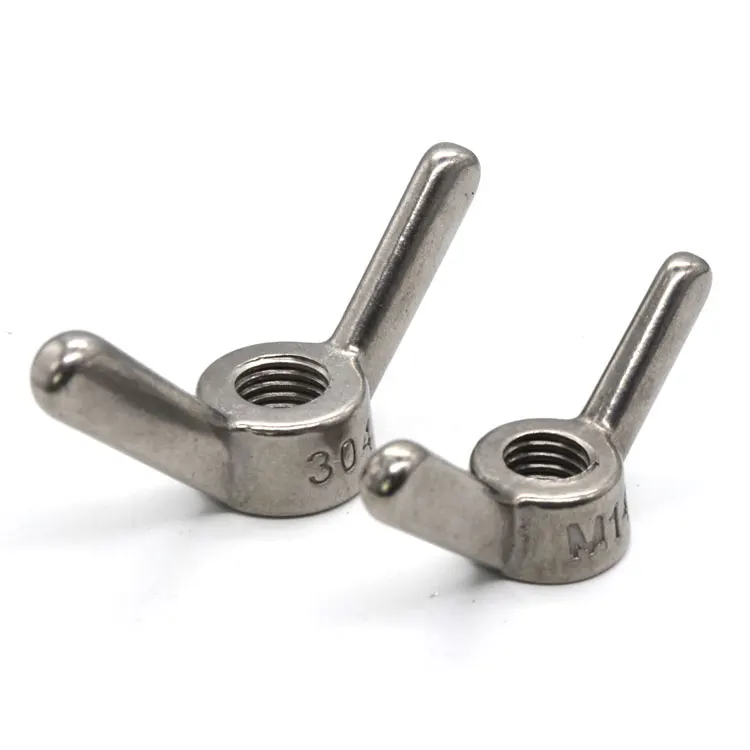DIN 315 Wing nuts  SS304 large wing nuts din315 washered wing nut