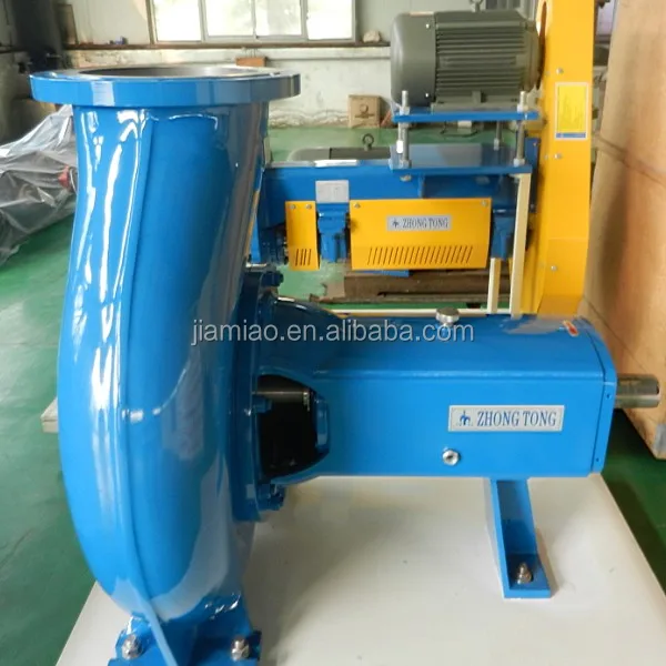 non clogging impeller centrifugal pump for waste water treatment.