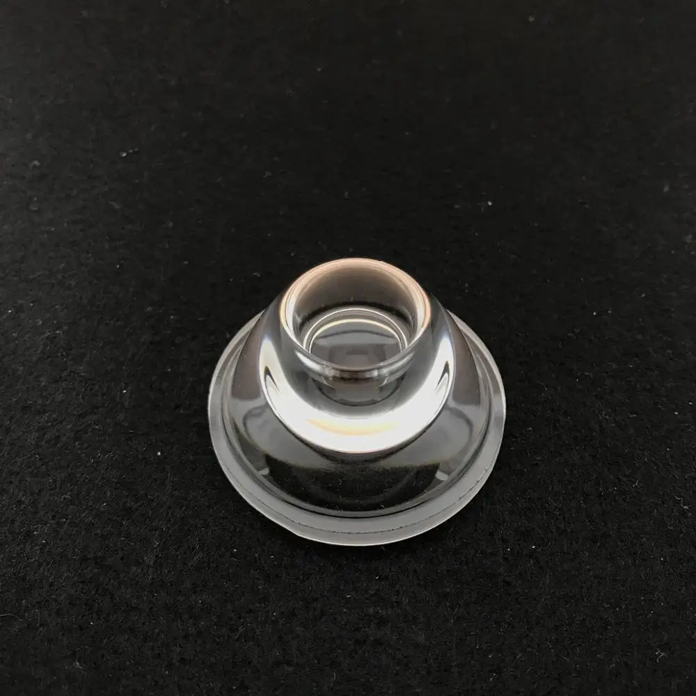 Narrow beam 10 degree 50mm led glass tir lens for CREE LED XPL HI