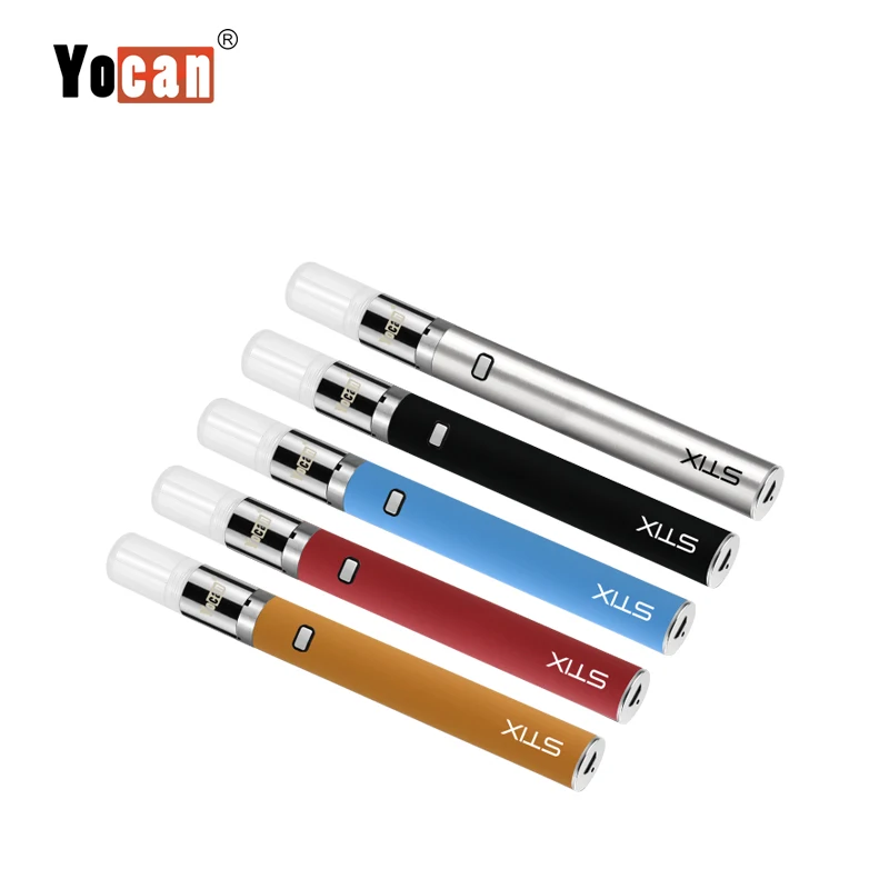  Новинка Лидер продаж масляная электронная сигарета Yocan STIX cbd с керамической
