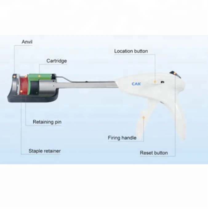 
Curved cutter stapler 