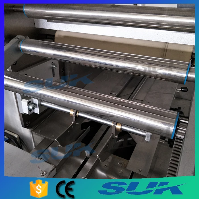 Pillow ice cream spoon packing machine