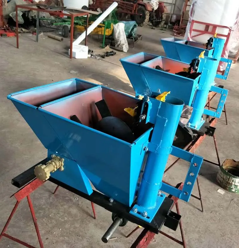 farm machine one row walking tractor potato seeder