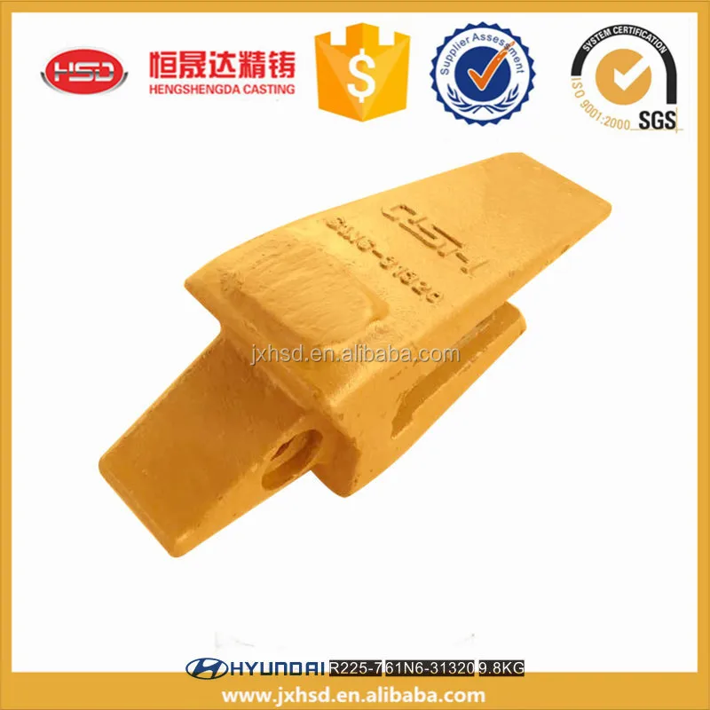 BUCKET TEETH 61N6-31320 ADAPTER TOOTH TEETH HOLDER FOR R225-7 EXCAVATOR