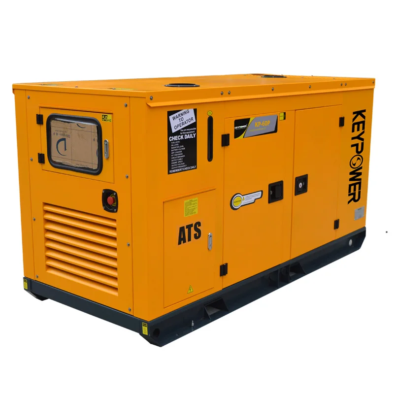 50HZ AC Three Phase 60 kva Generators Set with 6120 Electric start module