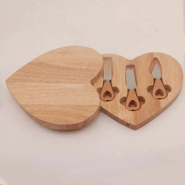 Heart Shaped Cheese Set Valentine's Day Gift Set