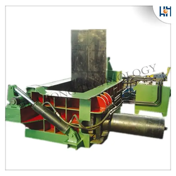 hydraulic scrap metal baling press machine