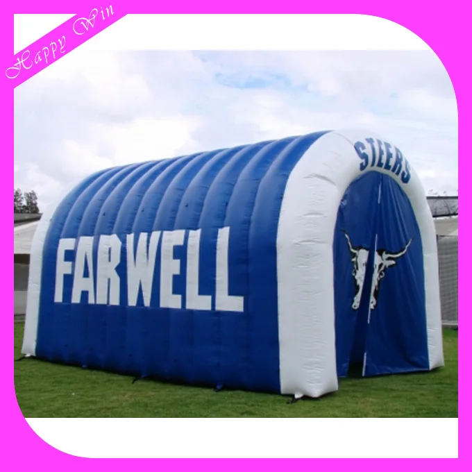 Attractive pvc cheap inflatable tunnel inflatable football tunnel for sale