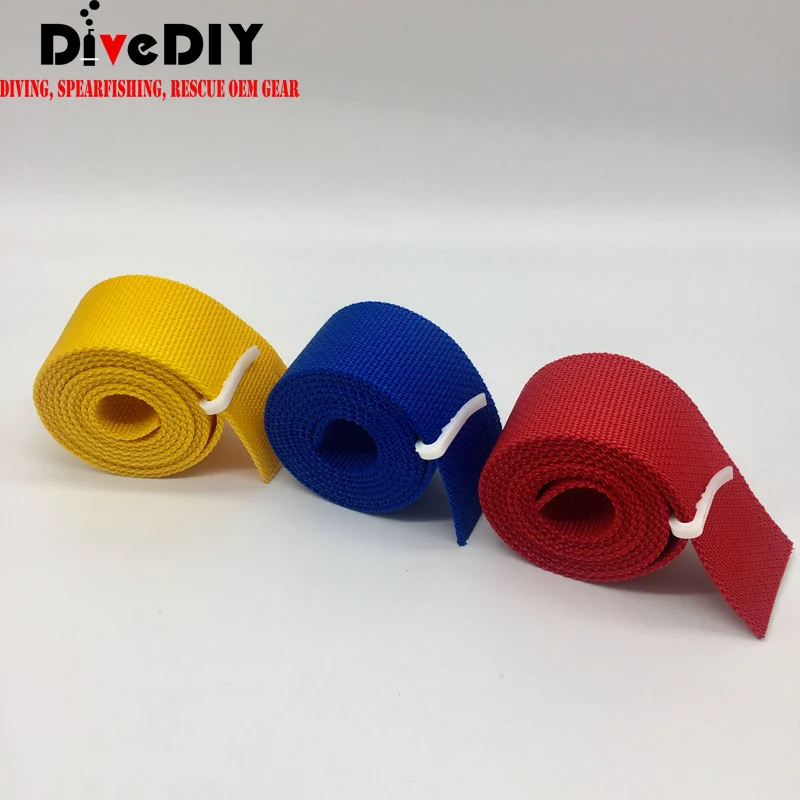 Nylon webbing diving weight belt with stainless steel buckle