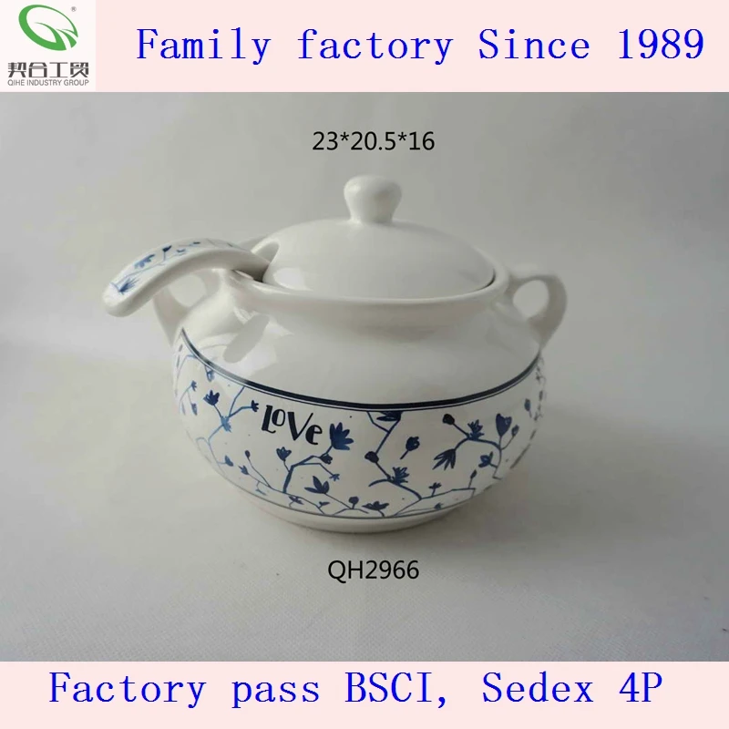 (DIODE) boxed gift set bone china tea blue and white porcelain ginger jars with high quality best price