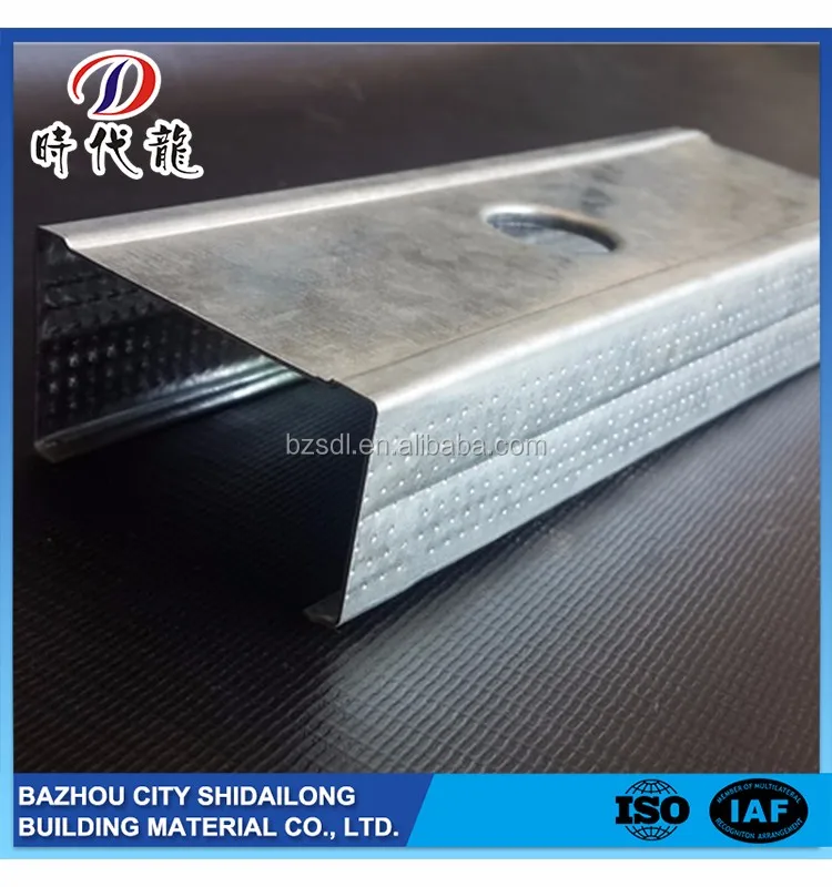 Manufacturer Wall Protection Low Price Drywall Metal Best Price China Stud Anti-corrosion Treatment of Hot Dip Galvanized Steel
