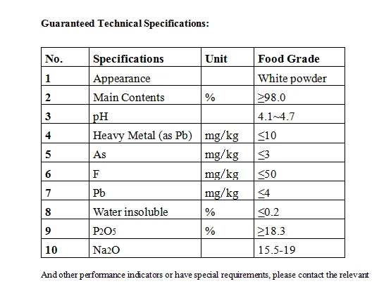 Monosodium Phosphate (MSP) NAH2PO4 cas no 231-448-7 PH regulator buffering agent 7558-80-7 factory supply