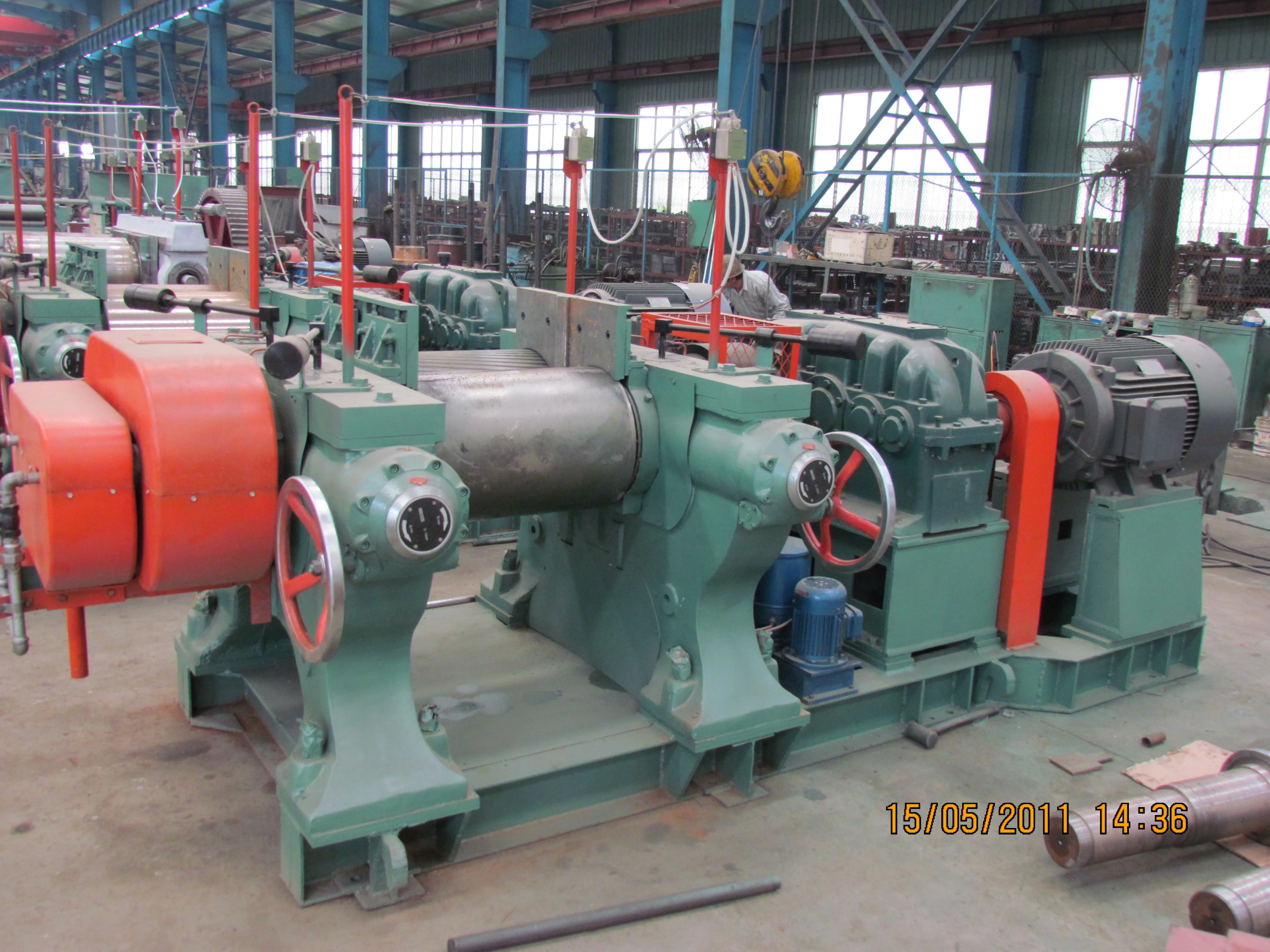 CE ISO  two roll rubber mixing mill/open mill rubber mixing machine