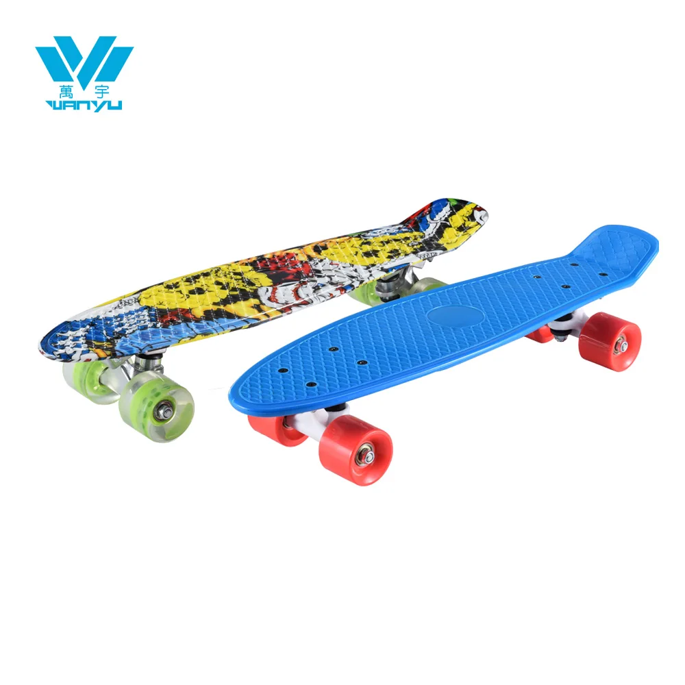 BSCI factory 22 inch Skate Board Custom toy fish Skateboard