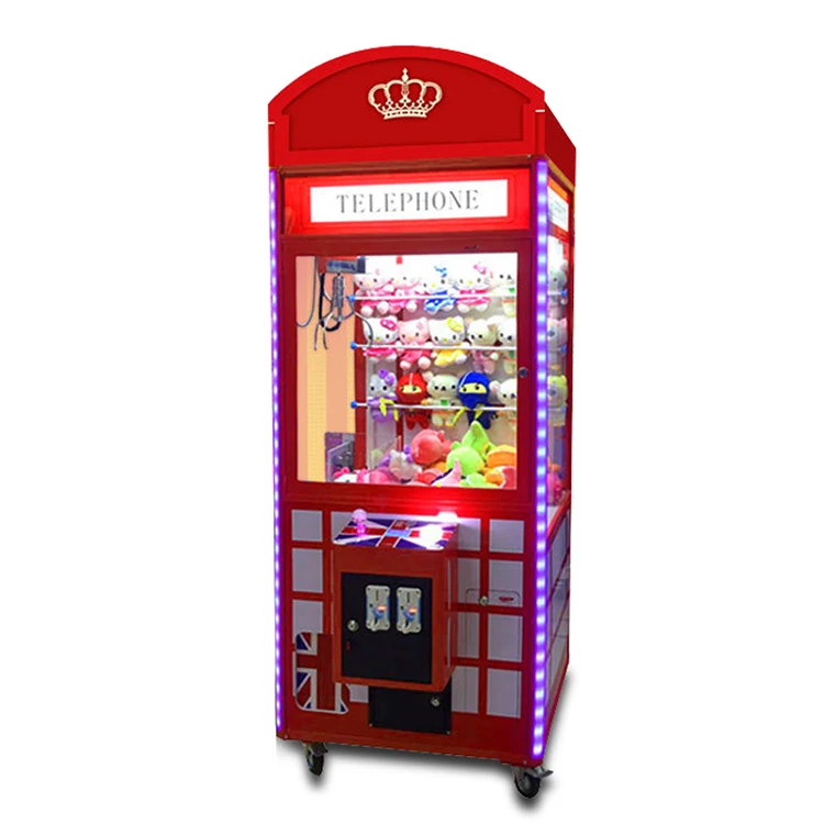 Coin Operated BUS Station Wooden Claw Crane Gift Game Machine|Claw Crane Prize Gift Toy Gift Game MachineManufacturer