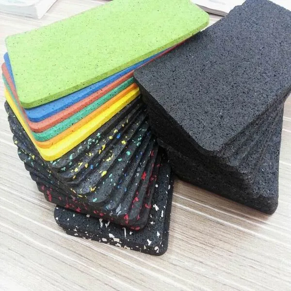 50mm 100% EPDM rubber gym floor tiles for weightlifting