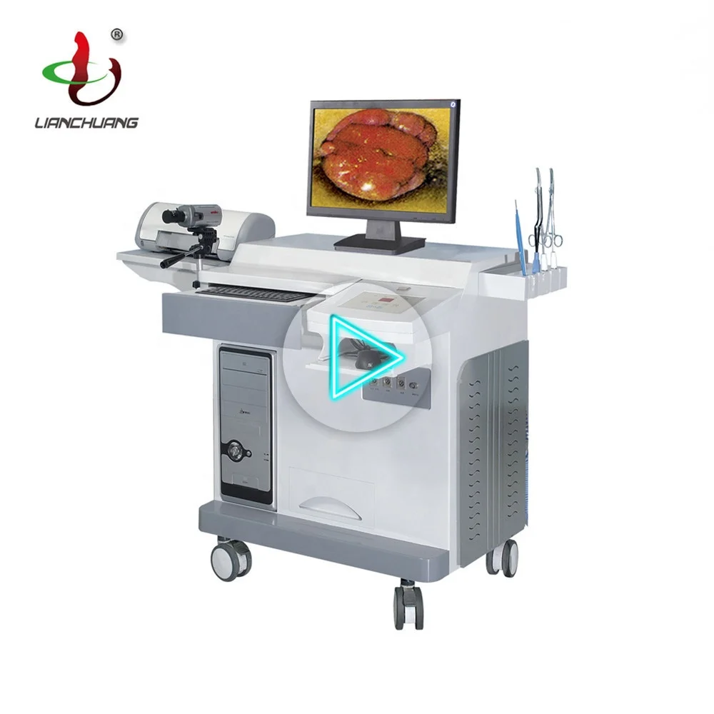 Trolley type surgical anal fistula electrocoagulation hemorrhoids treatment device
