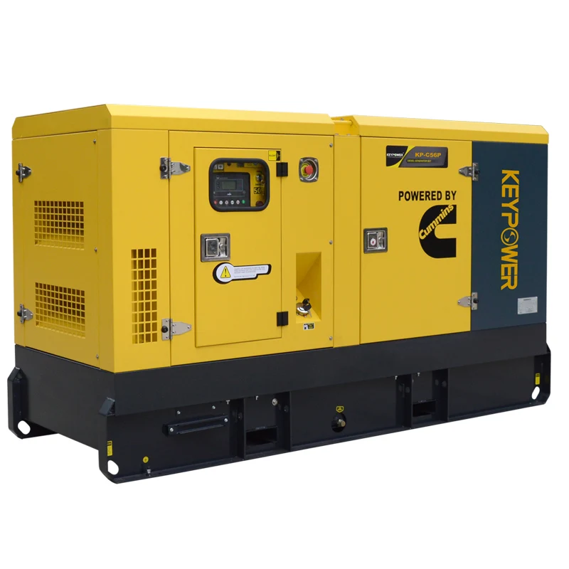 Keypower Sound Proof 230 Volt Electric Generator 35KVA Price List With ATS