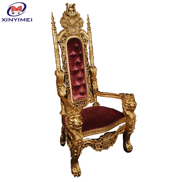 Старинные, Лидер продаж, золотые король, престольные стулья