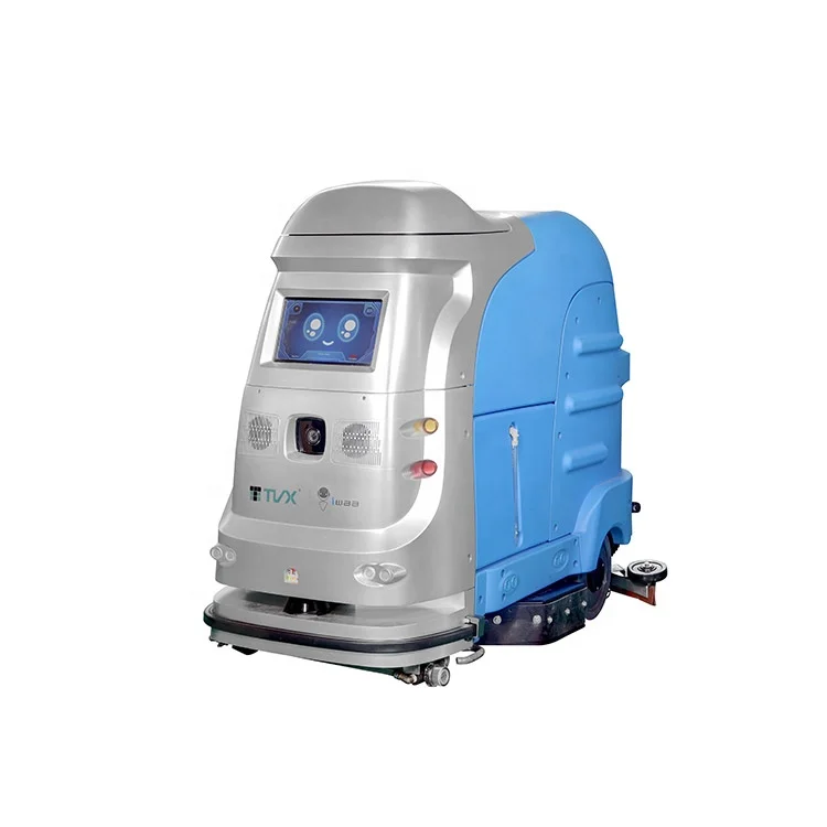 10.1 Inch Screen  robot floor scrubber Intelligent Floor Cleaning Machine/outdoor sweepers